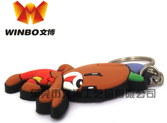 軟膠鑰匙扣定制，必備裝飾扣